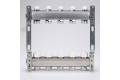 Коллекторная группа Valtec VTc.582.EMNX.0609 отводов 9, нержавеющая сталь,  радиаторная разводка