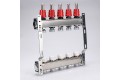Коллекторная группа Valtec VTc.584.EMNX.0609 отводов 9, нержавеющая сталь, c расходомерами, тёплый пол
