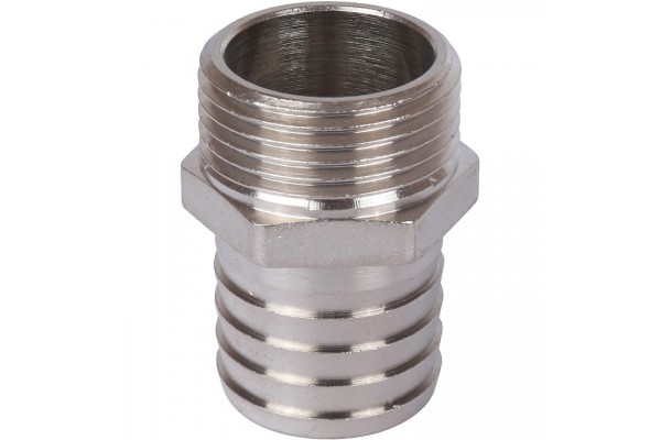 STOUT Штуцер НР никелированный 1x30