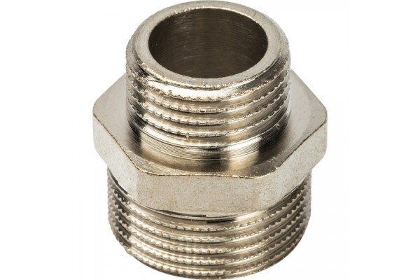 STOUT Ниппель НН переходной никелированный 3/4X1/2