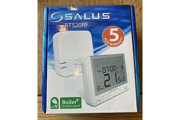 Salus Терморегулятор RT520RF программируемый, беспроводной