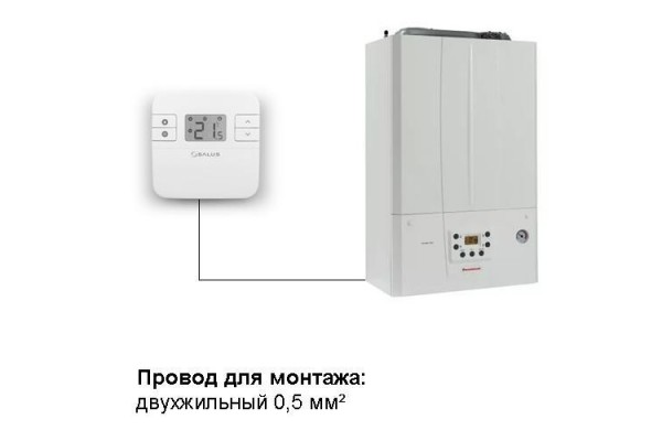 Salus Терморегулятор RT310 проводной, не программируемый