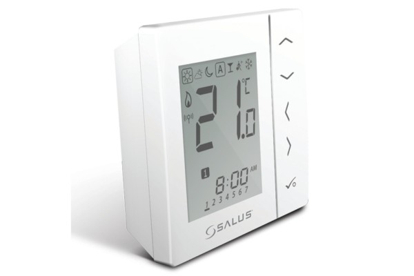 Salus VS20WRF терморегулятор комнатный беспроводной, Zigbee, Белый