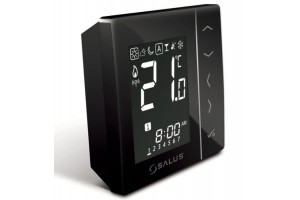 Salus VS20BRF Черный Терморегулятор беспроводной, программируемый, Zigbee