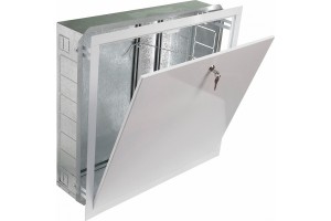 STOUT Шкаф распределительный встроенный 4-5 выходов (ШРВ-1) 670х125х496