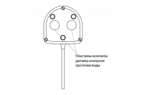 Датчик протечки воды Neptun SW 005 10 м 12В, 24В проводной, 2153130