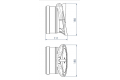 Обратный клапан Karmat 72-100 канализационный, ZBK DR