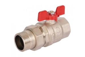 [СНЯТО] STOUT кран шаровой с американкой ВН 1 1/4 (EPDM) полнопроходной бабочка