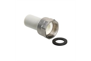 Штуцер Valtec PPR с накидной гайкой вн. р. 25х1, VTp.722.0.02506
