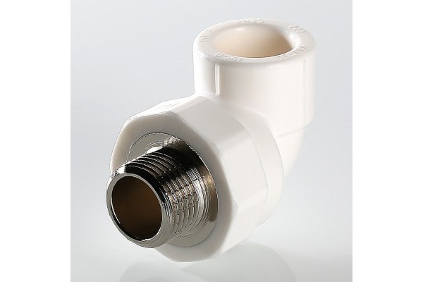 Угольник Valtec PPR с переходом на нар. р. 32х3/4, VTp.753.0.03205