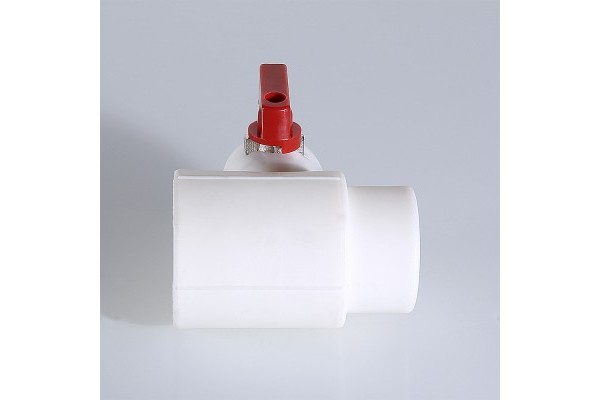 Тройник Valtec коллекторный PPR с шаровым краном, 40мм х 1/2 нар. конус, VTp.781.0.04004