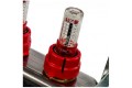 STOUT Коллектор из нержавеющей стали в сборе с расходомерами 10 вых.