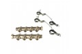 Коллекторная группа Elsen 4 отвода радиаторная разводка, нержавеющая сталь, EMi01.04