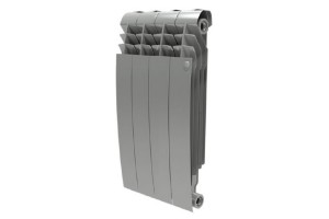 Биметаллический радиатор Royal Thermo Biliner Satin Silver 500/4 секции, НС-1176317
