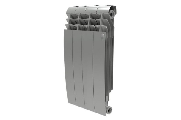 Биметаллический радиатор Royal Thermo Biliner Satin Silver 500/4 секции, НС-1176317