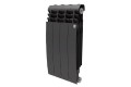 Биметаллический радиатор Royal Thermo Biliner Noir Sable 500/4 секции, НС-1176311