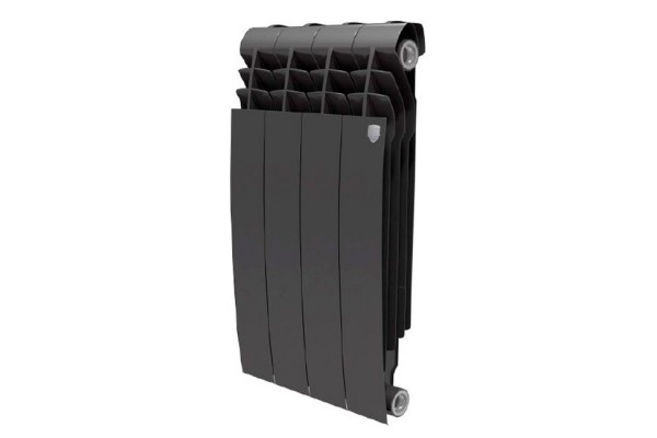 Биметаллический радиатор Royal Thermo Biliner Noir Sable 500/4 секции, НС-1176311
