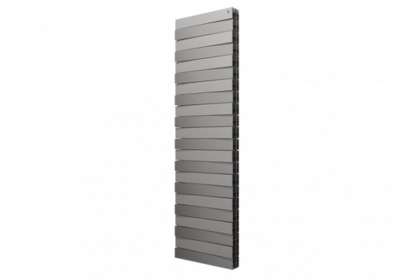 Биметаллический радиатор Royal Thermo PianoForte Tower Silver Satin 18 секций, НС-1176348