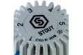 STOUT Головка термостатическая, газовая M30x1,5