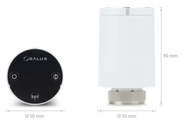 Термоголовка Salus TRV10RFM беспроводная