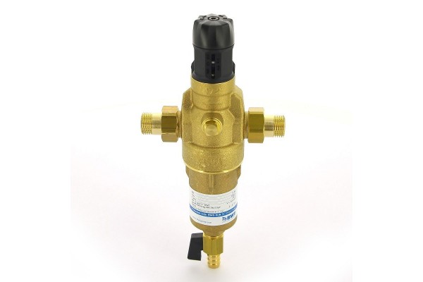 BWT Protector mini H/R HWS 3/4 фильтр механической очистки горячей воды с редуктором давления, 810563