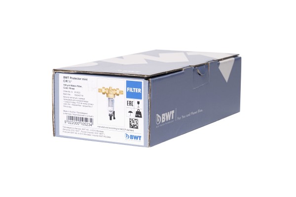 BWT Protector mini С/R 1/2 фильтр механической очистки воды, 810523