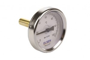 Термометр ELSEN от 0 до +120℃ 1/2 осевой, ET80.12
