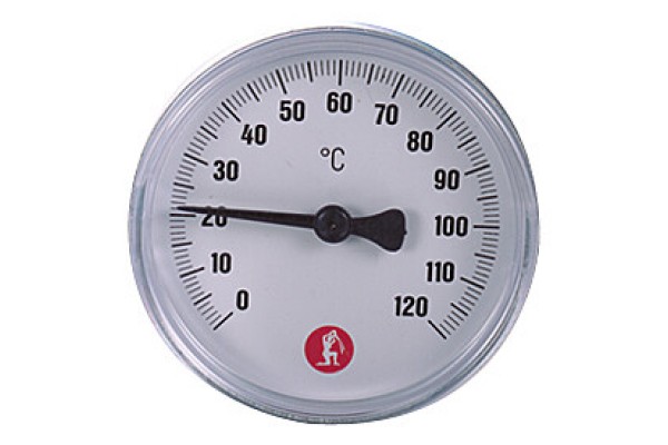 Термометр Giacomini от 0 до +120℃ 1/2 аксиальный, R540Y003