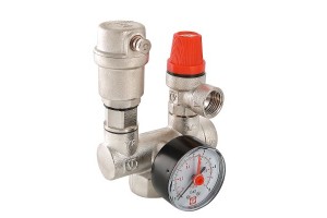 Группа безопасности Valtec 3 бар для котла 1, VT.460.0.0