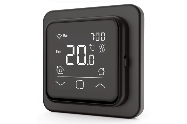 Терморегулятор IQ Watt SMART heat Wi-Fi черный