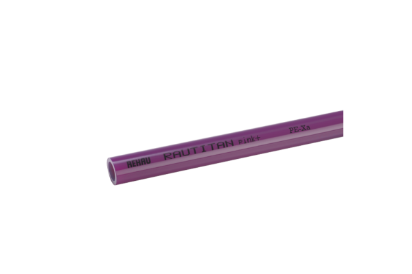 Труба из сшитого полиэтилена REHAU Rautitan Pink+ 20x2.8, pex-a, 13360521120