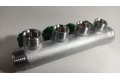 FAR коллектор 1 x 3/4 с 4 отводами EK евроконус с вентилями, FK 3824 134