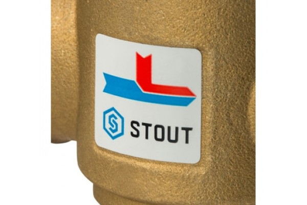 STOUT Термостатический смесительный клапан G 1 1/4 НР  55°С