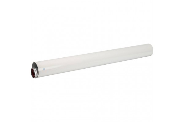 STOUT Элемент дымохода  DN60/100 труба коаксиальная 1000 мм п/м, уплотнения и хомут в комплекте