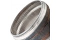 STOUT Элемент дымохода  для соединеия труб  DN60/100, м/м соед. муфта с уплотнен,хомут с муфтой EPDM в комплекте.(с лого.)