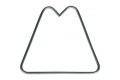 STOUT Элемент дымохода  O60/100 труба коаксиальная 2000 мм п/м, уплотнения и хомут в комплекте (лого),групповая упаковка 9 шт.