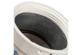 STOUT Элемент дымохода  горизонтальный DN80  п/м с патрубком для отвода конденсата