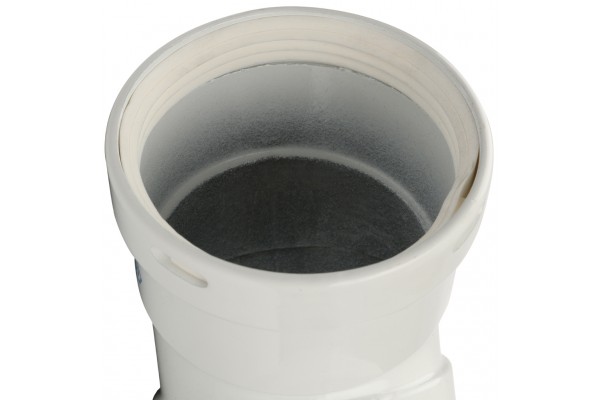 STOUT Элемент дымохода отвод 45° м/м DN80