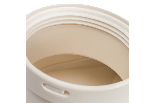 STOUT Элемент дымохода DN80/80 адаптер для подкл. разд. труб (совместимый  Baxi ) PP-Ryton