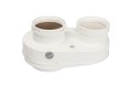 STOUT Элемент дымохода DN80/80 адаптер для подкл. разд. труб (совместимый  Protherm (фланец ) PP-Ryton