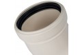 STOUT Элемент дымохода конденсац.угол 87° DN80 м/п PP-FE с кронштейном