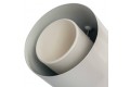 STOUT Элемент дымохода конденсац. колено 90°/ адаптер 90° DN60/100 м/п PP-FE (совместим. с Baxi,Viessmann)