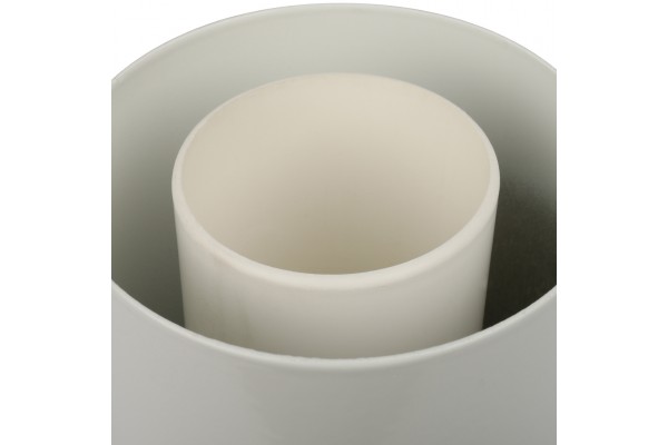 STOUT Элемент дымохода конденсац. DN60/100 м/п PP-AL 310 мм с инспекционным окном