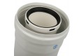 STOUT Элемент дымохода конденсац. DN60/100 м/п PP-AL 310 мм с инспекционным окном