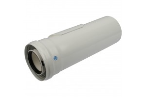 STOUT Элемент дымохода конденсац. DN60/100 м/п PP-AL 310 мм с инспекционным окном