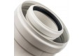 STOUT Элемент дымохода конденсац. угол 45° DN60/100 м/п PP-FE