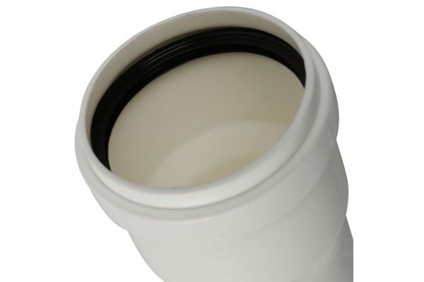 STOUT Элемент дымохода конденсац. труба  2000 мм DN60/100 м/п PP-FE