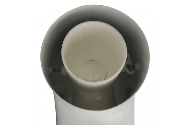 STOUT Элемент дымохода конденсац. угол 90° DN60/100 м/п с инспекционным окном PP-FE