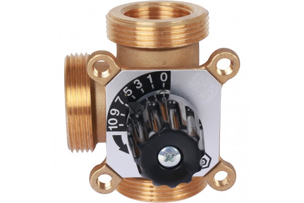 STOUT 3-х ходовой смесительный клапан 1 -1 1/2”  KVs 8