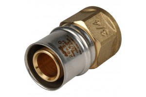 STOUT Переходник с внутренней резьбой 3/4х26 для металлопластиковых труб прессовой